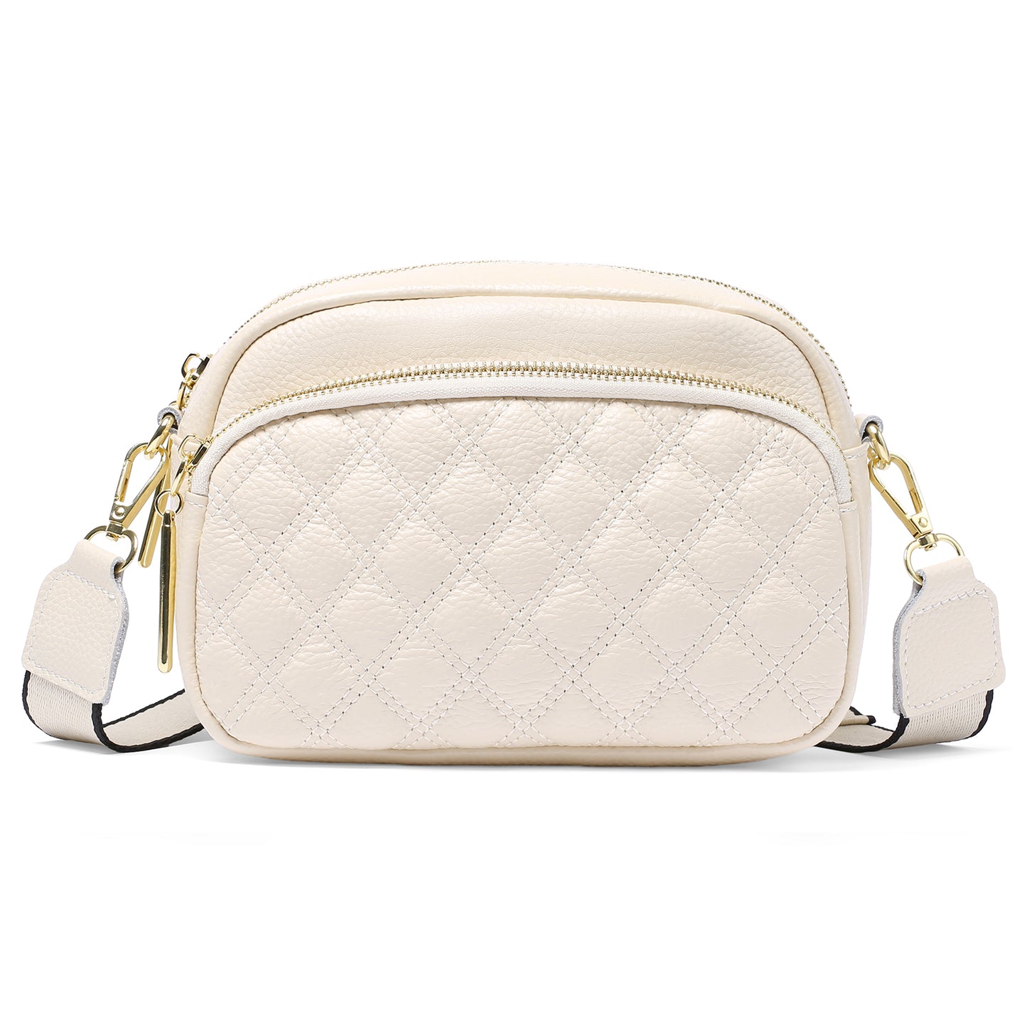 FALAN MULE Small Crossbody Bag for Women Trendy Design Genuine Leather Shoulder Handbags with Adjustable Strap