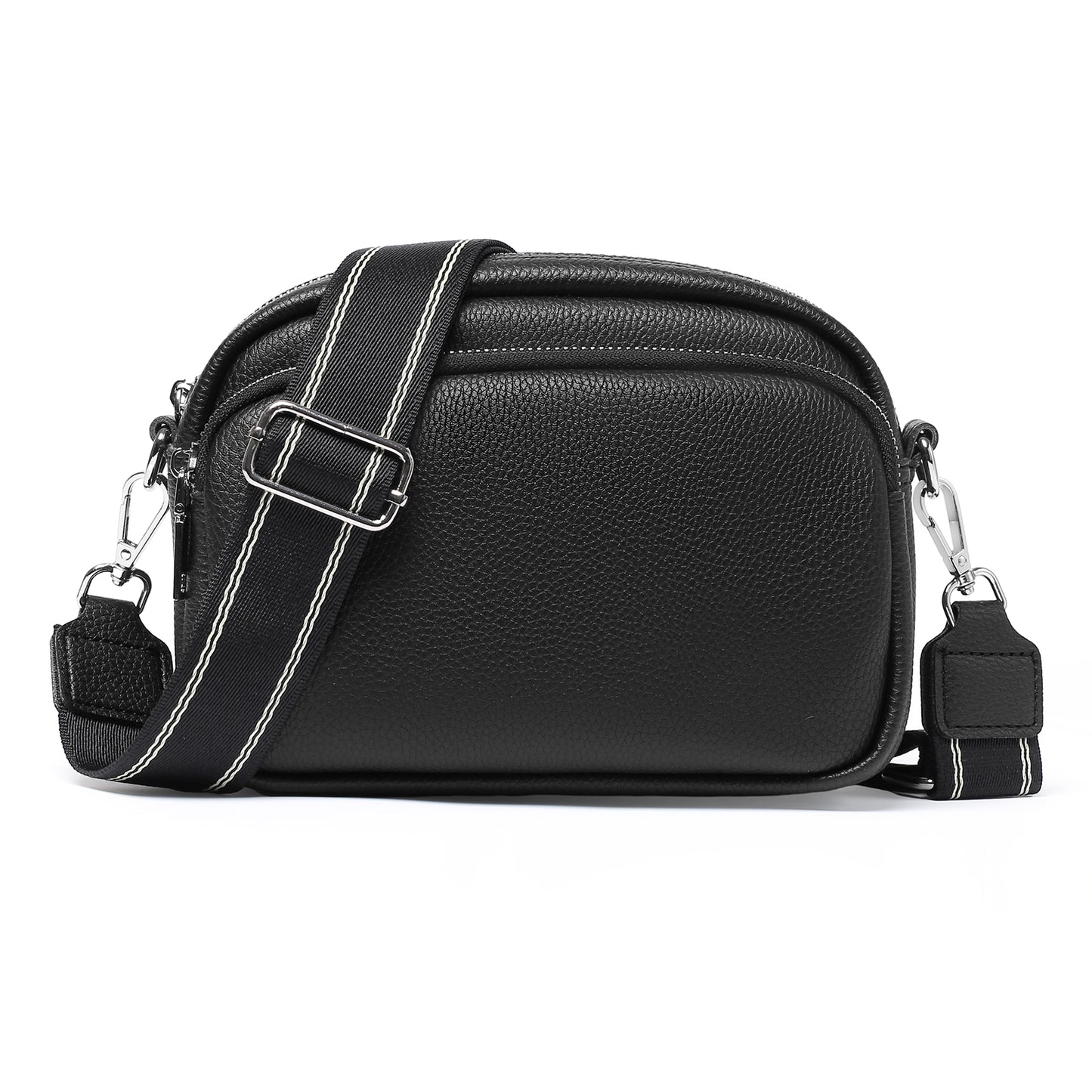 FALAN MULE Small Crossbody Bag for Women Trendy Design Genuine Leather Shoulder Handbags with Adjustable Strap