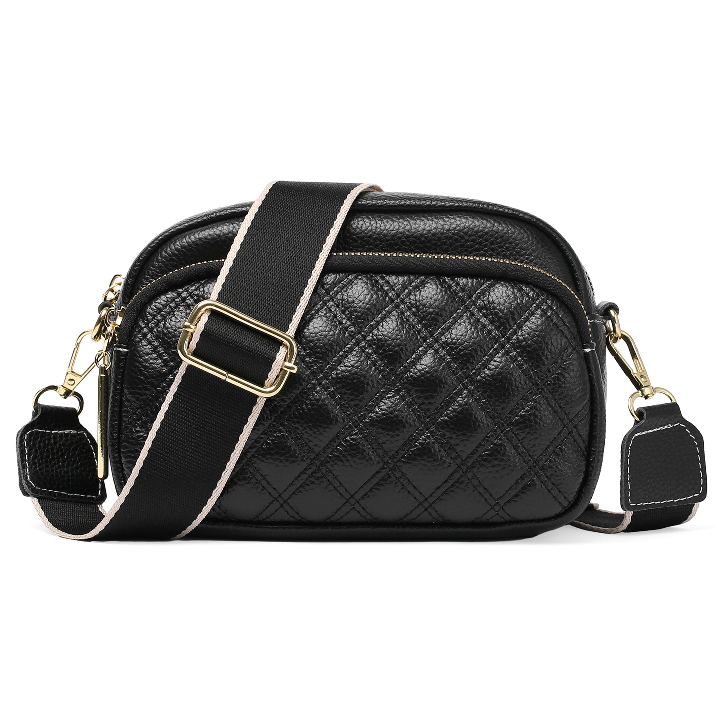 FALAN MULE Small Crossbody Bag for Women Trendy Design Genuine Leather Shoulder Handbags with Adjustable Strap