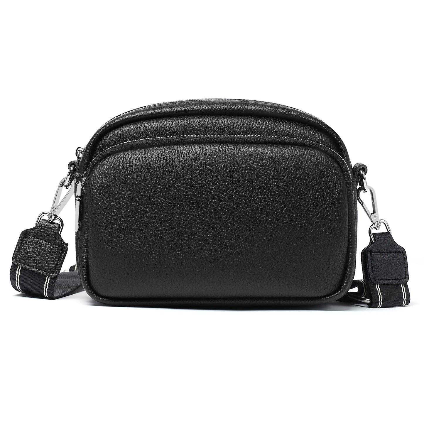 FALAN MULE Small Crossbody Bag for Women Trendy Design Genuine Leather Shoulder Handbags with Adjustable Strap