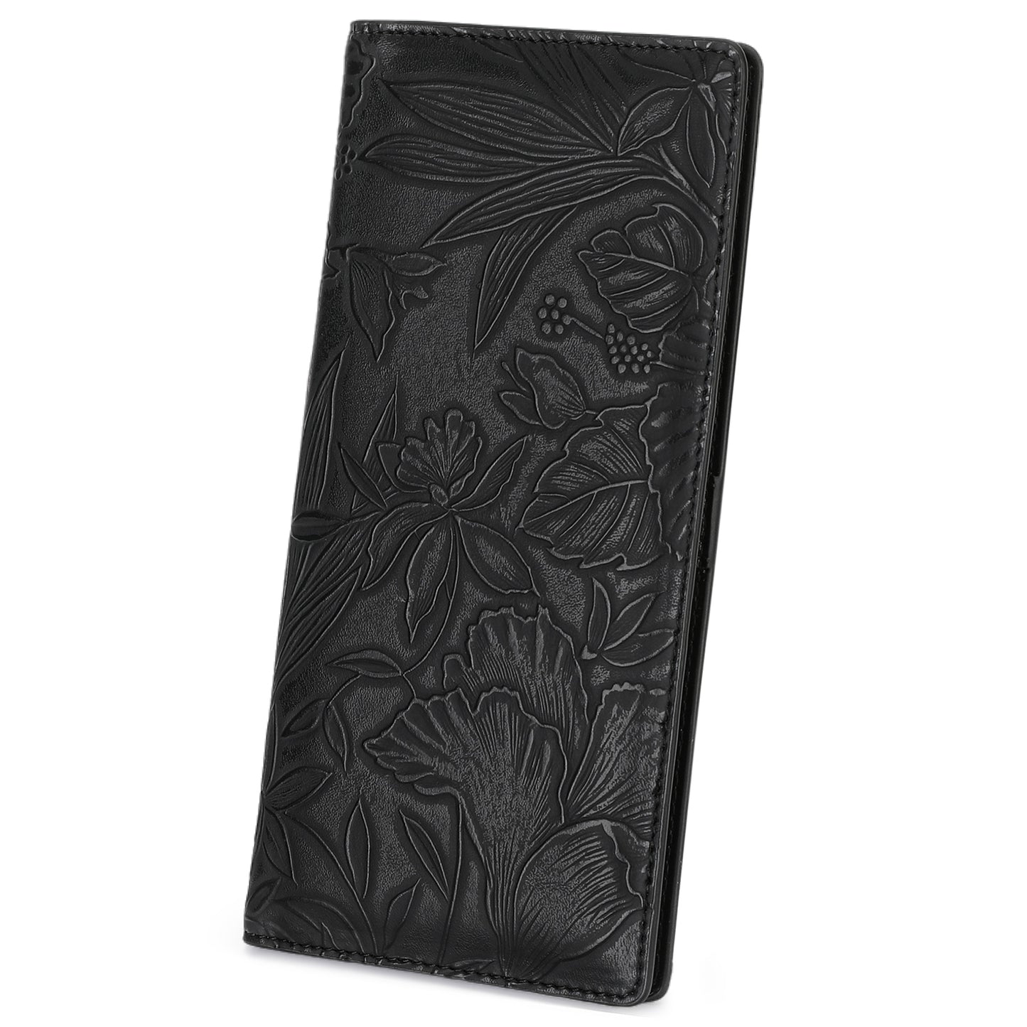 FALAN MULE Ultra Slim Thin Wallet for Women Bifold Leather RFID Blocking Designer Credit Card Holder