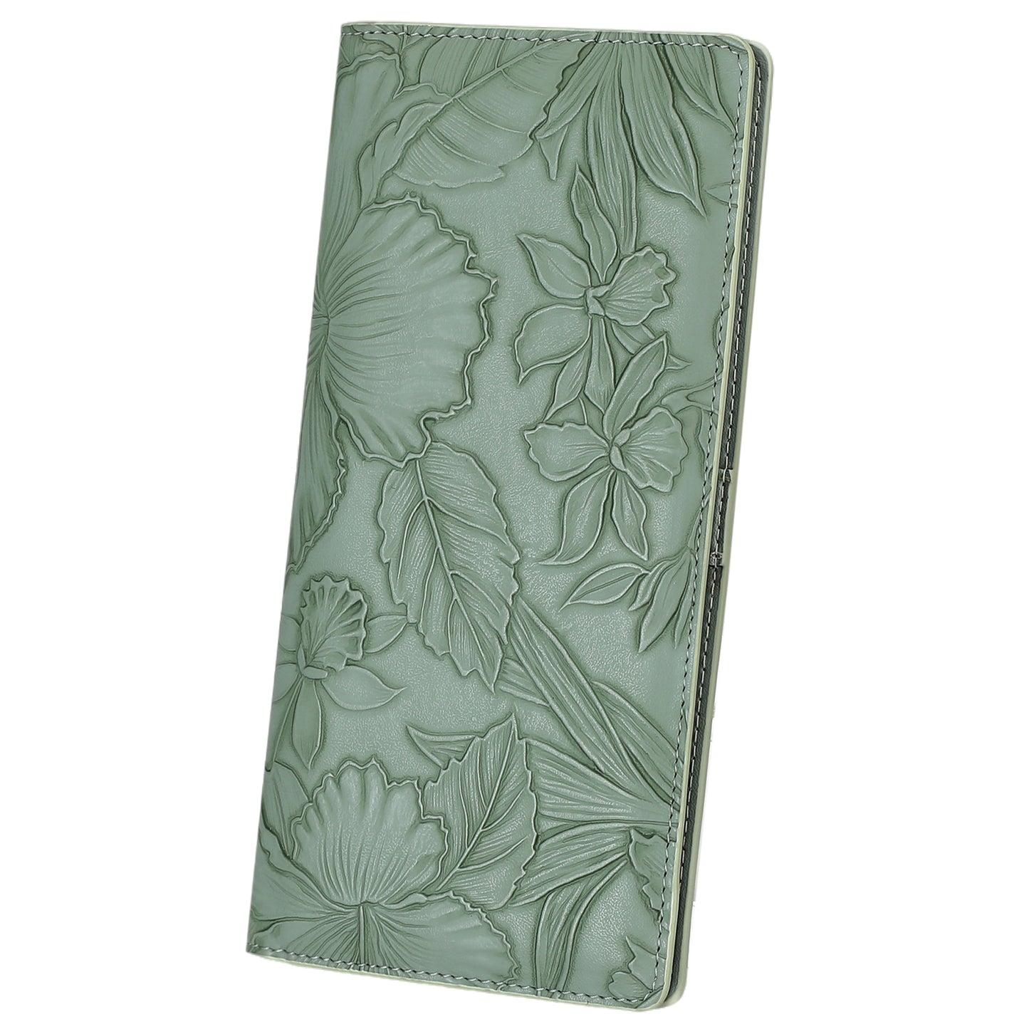 FALAN MULE Ultra Slim Thin Wallet for Women Bifold Leather RFID Blocking Designer Credit Card Holder