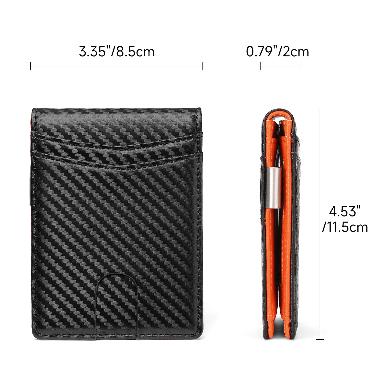 FALAN MULE Wallet for Men Bifold RFID Blocking Front Pockets Wallet Credit Card Holder Minimalist Leather Money Clip Mens Wallet with 12 card Slots