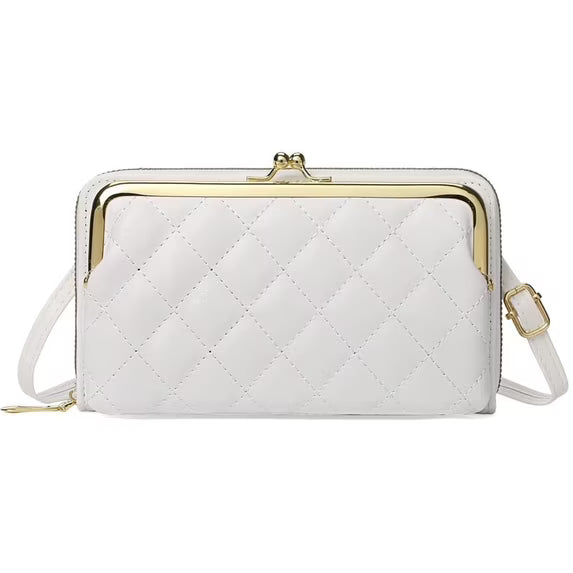 FALAN MULE Crossbody Bags for Women Cell Phone Wallet Purses Trendy Vegan Leather Handbags with Adjustable Shoulder Strap