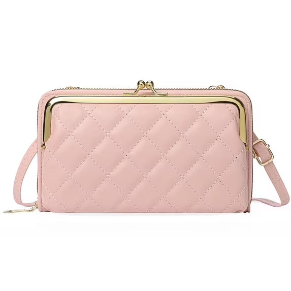 FALAN MULE Crossbody Bags for Women Cell Phone Wallet Purses Trendy Vegan Leather Handbags with Adjustable Shoulder Strap