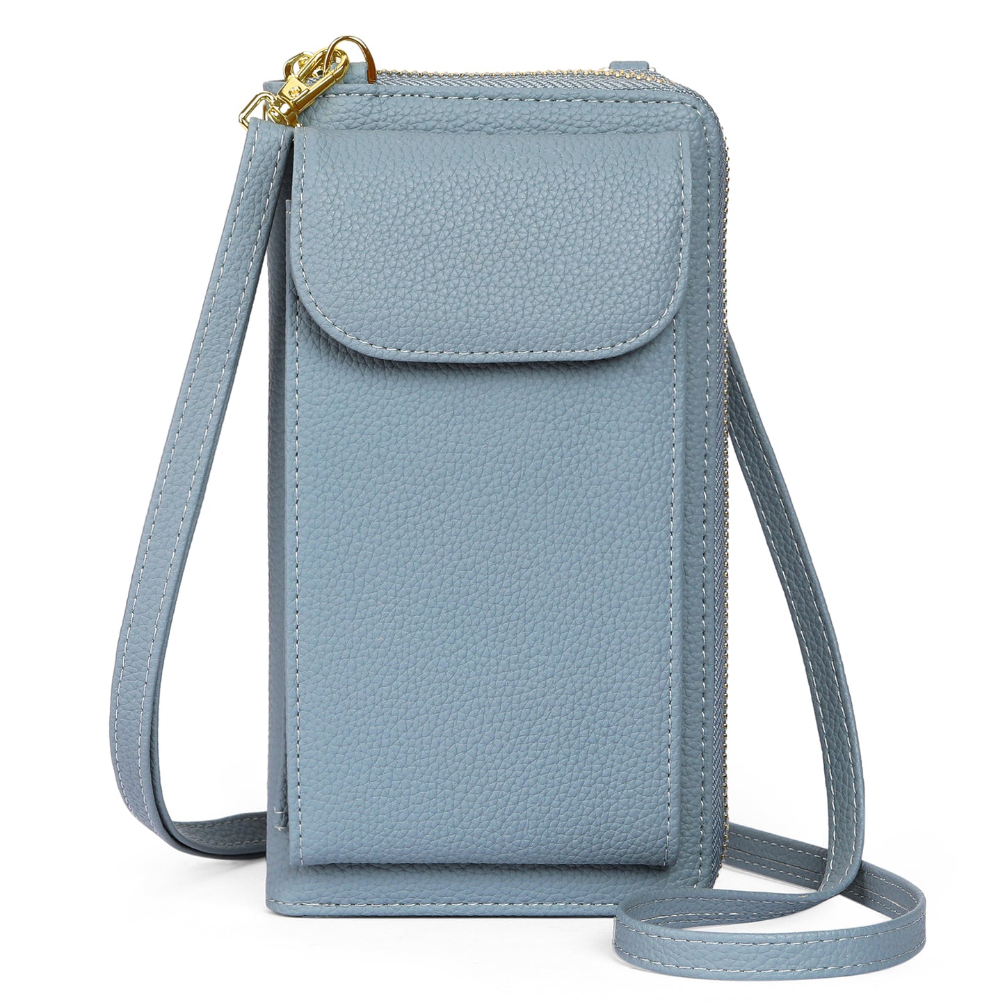 FALAN MULE Small Cell Phone Crossbody Bag Purse for Women, Lady Leather Wallet Purse