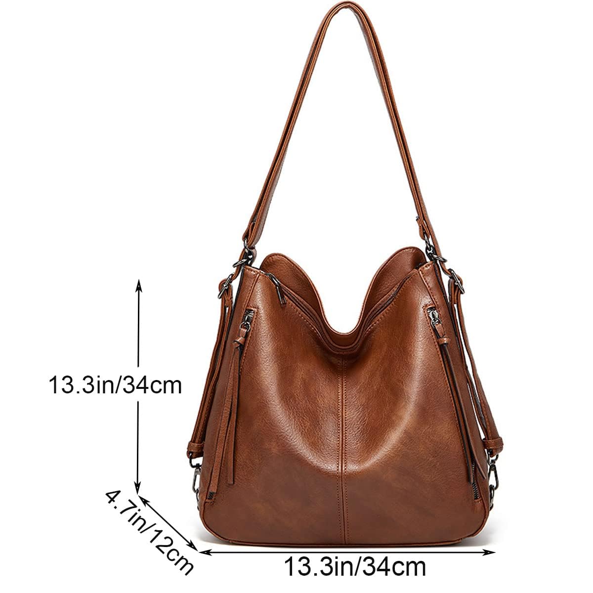 FALAN MULE Crossbody Bags for Women Lightweight Purses and Handbags PU Leather Small Shoulder Bag Satchel with Adjustable Strap